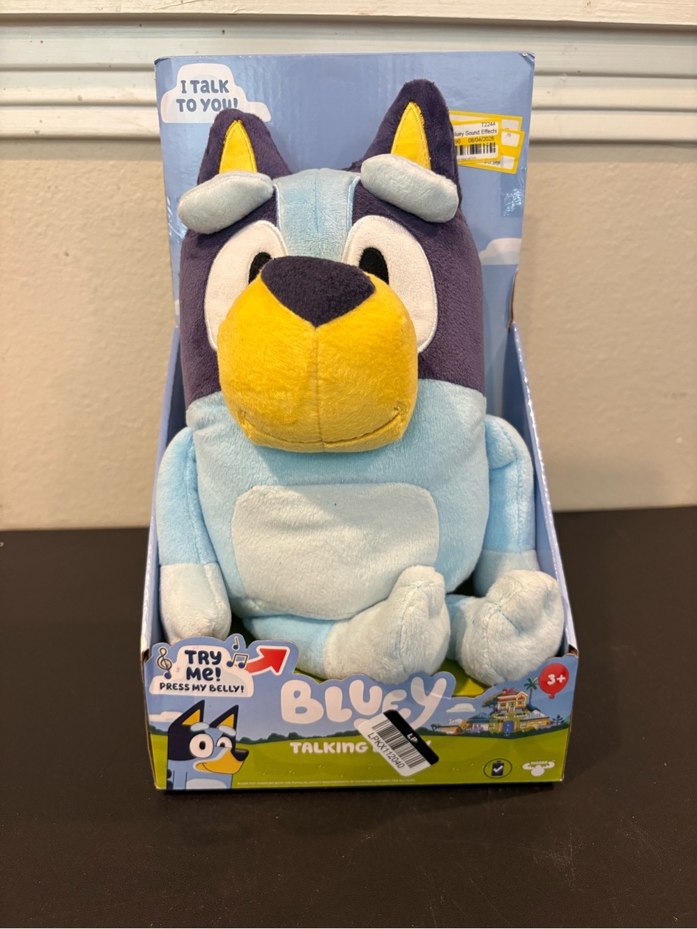 Bluey - 13" Talking Plush - Interactive - Sing Along, 9 Different Phrases Bluey
